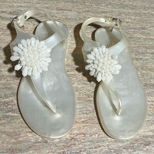 Coach Hilda jelly thong strapped sandals